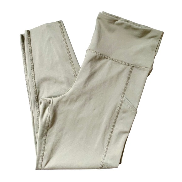 AE NWOT Olive High Waisted Pocket Leggings - Picture 2 of 5